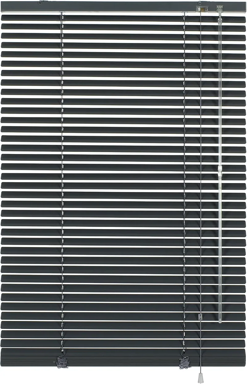 Deco Company ▫️ Estore de alumínio com grampos, Pizarra, 70 x 130 cm
