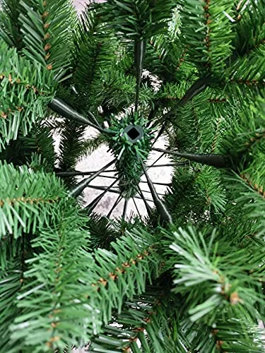 SOLAGUA NAVIDAD ▫️ SOLAGUA Árvore de Natal Artificial Extra Preenchida, Árvores com Folhas de Espumilão de 150 cm a 300 cm de Primeira Qualidade, Super Natural com Suporte Metálico. (Verde, 180 cm, 617 pontas) 3