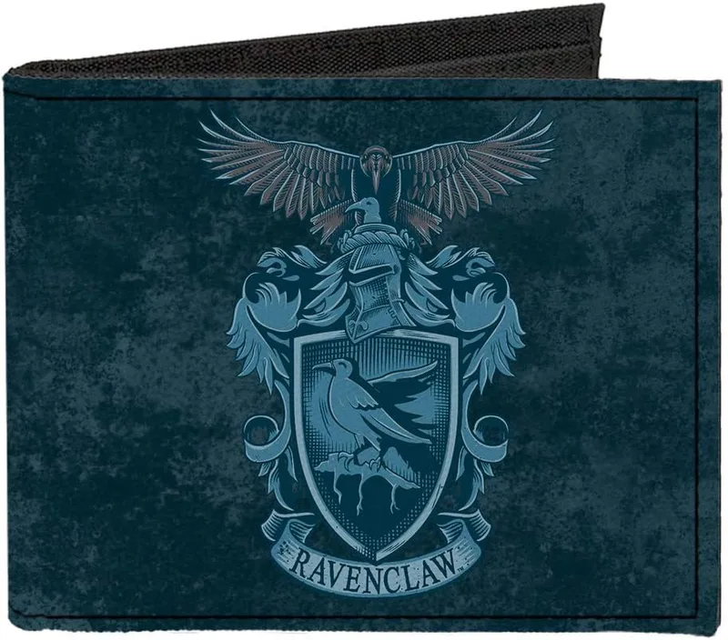 Buckle-Down ▫️ Carteira dobrável em lona «» para homem da coleção Harry Potter, Carteira dobrável em lona - Harry Potter
