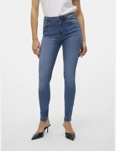 VERO MODA ▫️ Vmtanya Mr S Piping Jeans Vi349 Ga Noos - Calças de ganga skinny para mulher 2