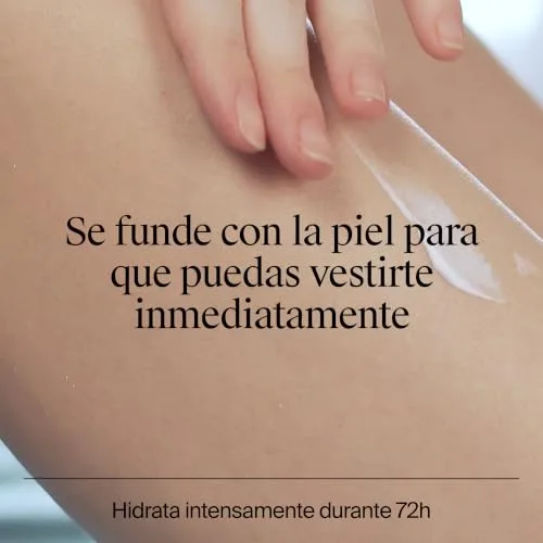 Neutrogena ▫️ Fórmula Norueguesa Hidratação Profunda Loção corporal de absorção imediata enriquecida com óleo de amêndoa (400 ml), creme hidratante com tecnologia Pro-Ceramida 6