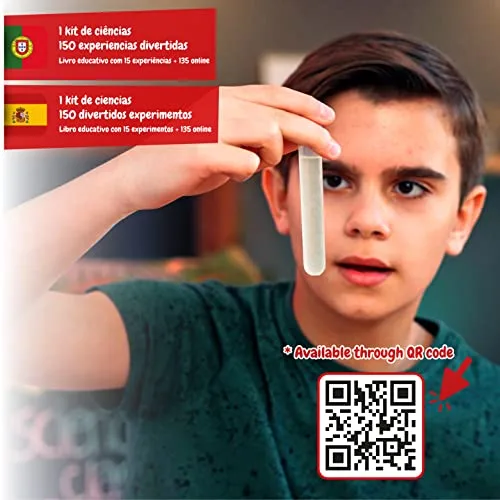 Science4you ▫️ Super Kit de Ciências: 150 Experiências para Crianças a partir dos 8 anos, Brinquedos Educativos STEM, Jogos de Ciências, Trabalhos Manuais e Presentes para Meninas e Meninos de 8, 9, 10, 11, 12 e mais anos 2