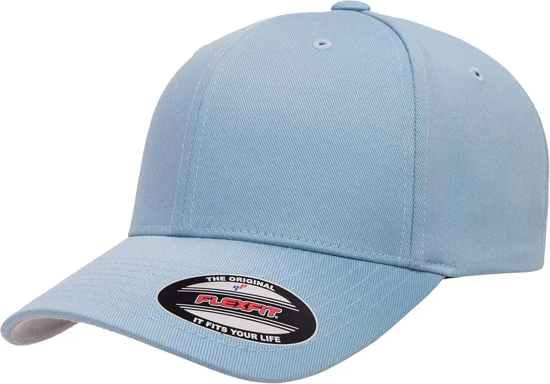 Flexfit ▫️ Chapéu de basebol de lã penteada para homem