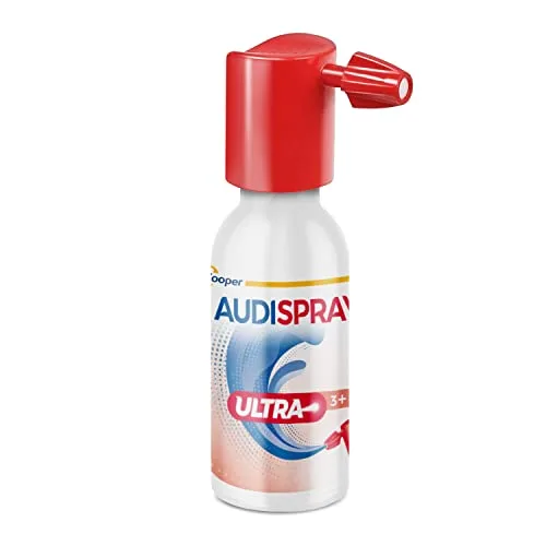 AUDISPRAY ▫️ Ultra para remover e dissolver o tampão de cerume, bocal patenteado para a rápida desintegração da cera dos ouvidos, 20 ml 2