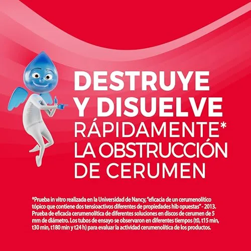 AUDISPRAY ▫️ Ultra para remover e dissolver o tampão de cerume, bocal patenteado para a rápida desintegração da cera dos ouvidos, 20 ml 3