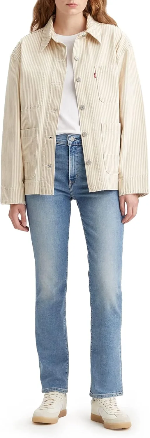 Levi's ▫️ 724 High Rise Straight - Calças de ganga para mulher