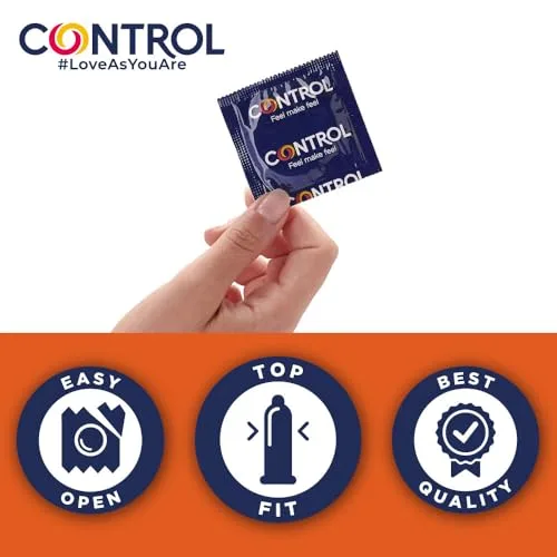 CONTROL ▫️ Finissimo XL Preservativos Superfinos 0,05 mm Tamanho XL de Látex Natural - 24 Preservativos 5