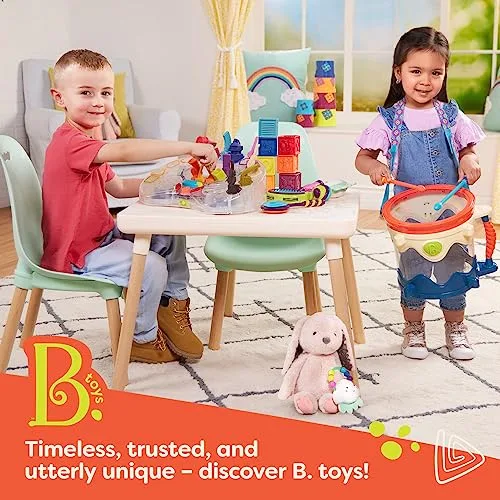 B. toys ▫️ LucKeys, Chaves de brincar interativas com luzes e sons, azul 6