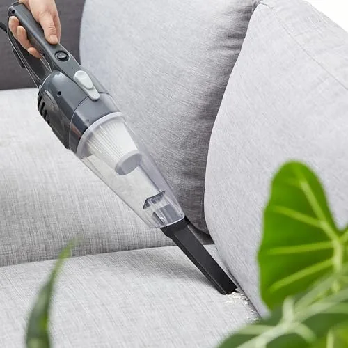 Amazon Basics ▫️ Aspirador de vara, aparelho 2 em 1 com fio, motor ECO, filtro substituível, leve, Preto 6