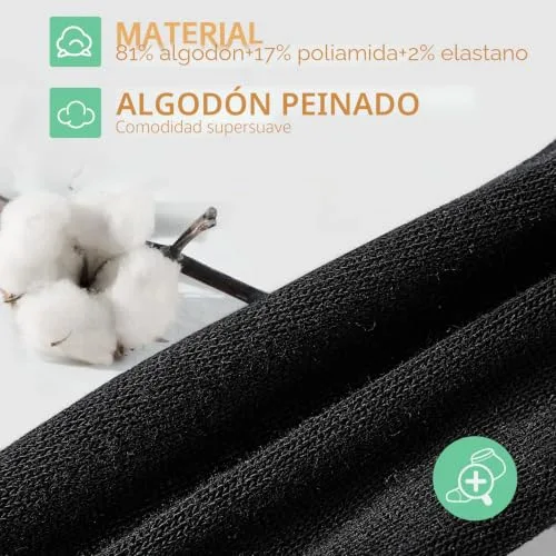 FALARY ▫️ Meias até ao tornozelo para homem, 12 pares, desportivas, para ciclismo, curtas, respiráveis, de algodão, antiderrapantes 3