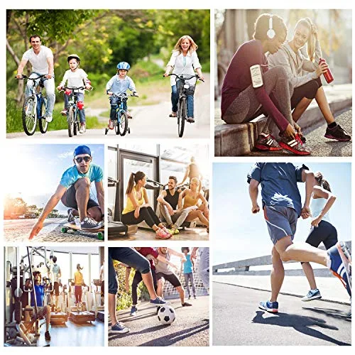 FALARY ▫️ Meias até ao tornozelo para homem, 12 pares, desportivas, para ciclismo, curtas, respiráveis, de algodão, antiderrapantes 7