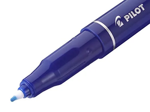 PILOT ▫️ Caixa com 5 marcadores FriXion Fineliner - Marcadores apagáveis com tinta termosensível - 2 azuis, 1 preto, 1 vermelho, 1 verde - Ponta média 3