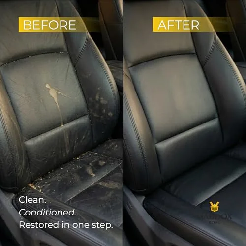 Maddox Detail ▫️ Produto de limpeza para bancos de couro de automóvel Leather Detailer 500 ml 3