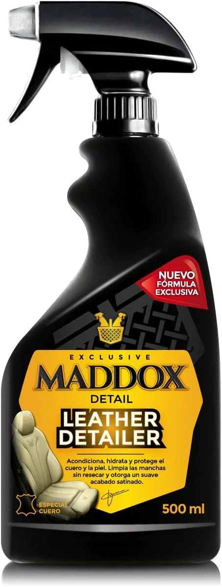 Maddox Detail ▫️ Produto de limpeza para bancos de couro de automóvel Leather Detailer 500 ml