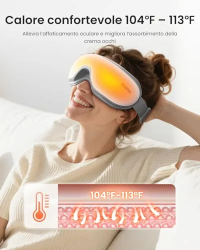 RENPHO ▫️ Massajador ocular com calor, máscara de massagem ocular com calor 3