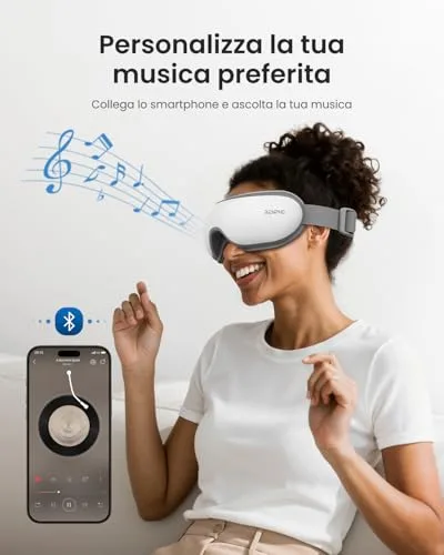 RENPHO ▫️ Massajador ocular com calor, máscara de massagem ocular com calor 6