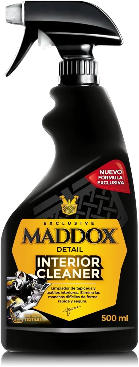 Maddox Detail ▫️ Limpador de estofos, alcatifas, forros e Alcântara | Limpador de tecidos para interiores de automóveis | Limpador profundo de estofos de automóveis | Limpador de interiores 500ml