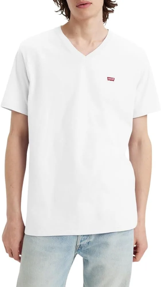 Levi's ▫️ Camisola de gola em V Original Housemark para homem