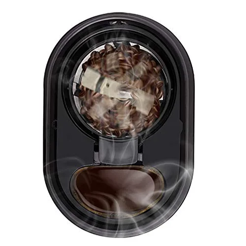 TM Electron ▫️ TMPCF020S Mini-máquina de café por gotejamento com moedor de grãos, 4 chávenas, 600 W e filtro lavável. Compatível com café moído, 600 W, 6 chávenas, aço inoxidável, prateado 5
