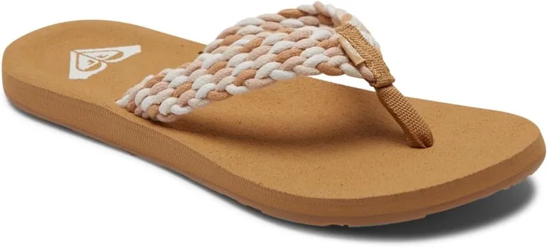 Roxy ▫️ Sandálias Porto Flip-Flop para mulher