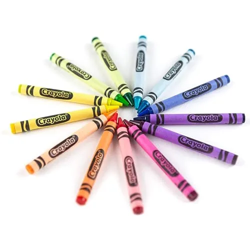 CRAYOLA ▫️ Lápis de cor para crianças, embalagem de 64 lápis, não tóxicos, para a escola e para o lazer, adequados para crianças a partir dos 3 anos, 52-6448 4