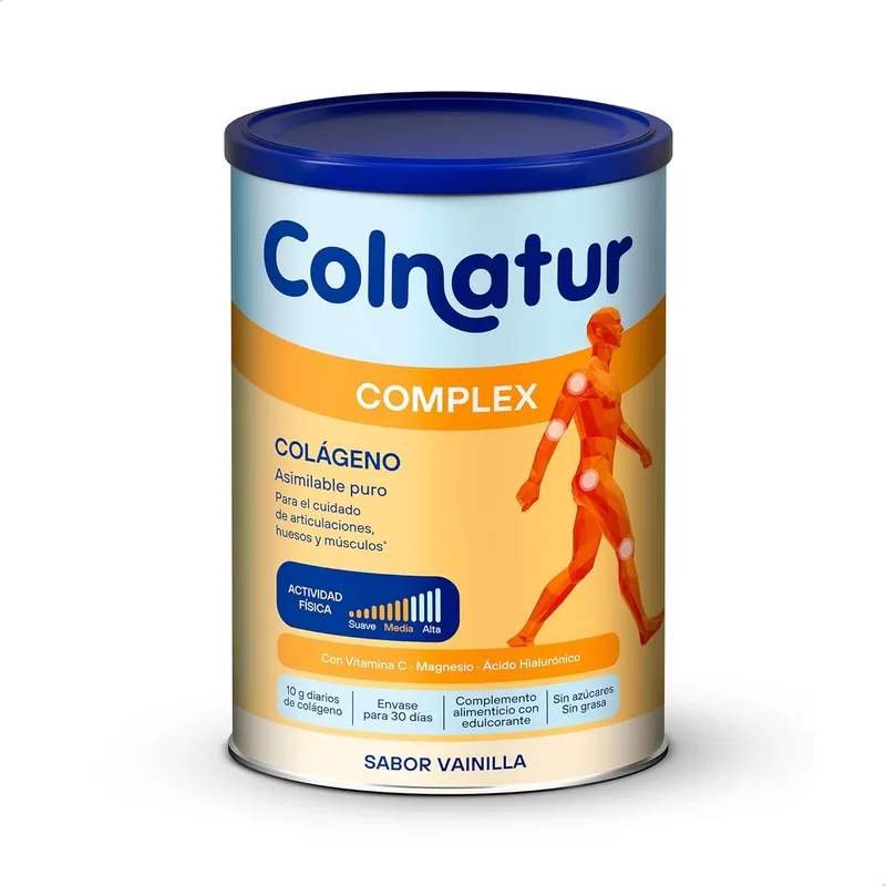 Colnatur ▫️ Complex Baunilha : 336g : Colagénio com Magnésio e Vitamina C para os Músculos e as Articulações