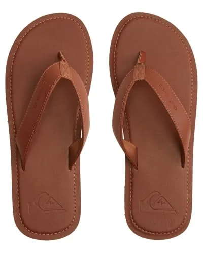 Quiksilver ▫️ Molokai Nubuck II Sandálias para Homem 4