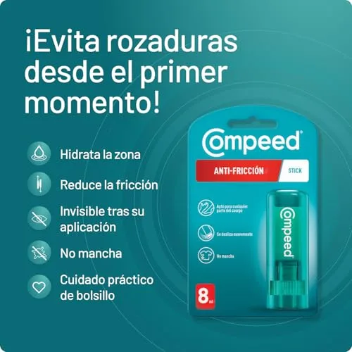 Compeed ▫️ Stick Anti-fricção, Tratamento para os pés, Barra de 8 ml 3