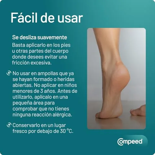 Compeed ▫️ Stick Anti-fricção, Tratamento para os pés, Barra de 8 ml 6
