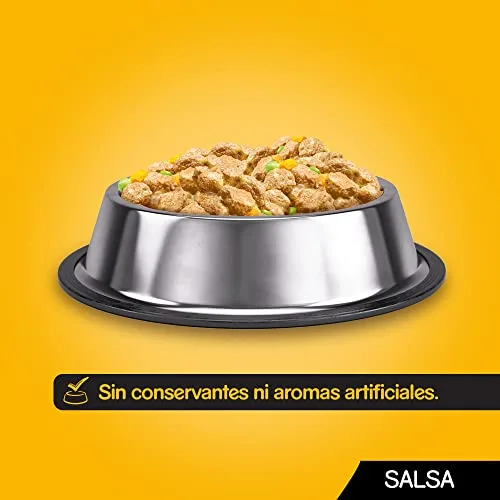 Pedigree ▫️ Comida húmida para cães, sabores variados em molho, embalagem múltipla (4 embalagens x 12 saquetas x 100 g) 3