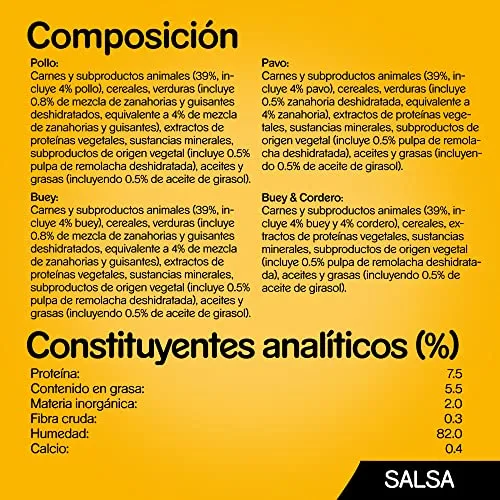 Pedigree ▫️ Comida húmida para cães, sabores variados em molho, embalagem múltipla (4 embalagens x 12 saquetas x 100 g) 5