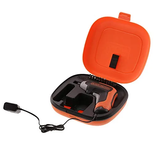 Black+Decker ▫️ BCF611CK-QW - Aparafusadora a bateria de 3,6 V (1,5 Ah) de lítio, 5,5 Nm, com carregamento rápido 2