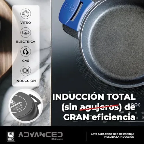 BRA ▫️ Advanced | Panela funda de 28 cm em alumínio fundido 4