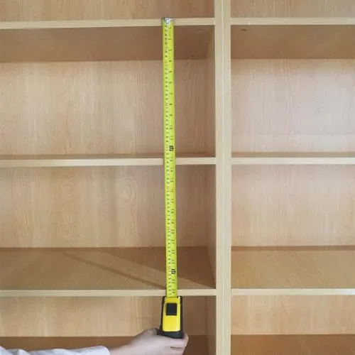 Amazon Basics ▫️ Fita métrica com fecho automático, escala métrica e em polegadas, precisão MID, 8 m (conjunto de 2), amarela 7