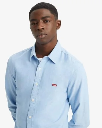 Levi's ▫️ Camisa de manga comprida Battery Housemark Slim para homem 4