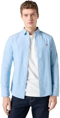 Levi's ▫️ Camisa de manga comprida Battery Housemark Slim para homem 5