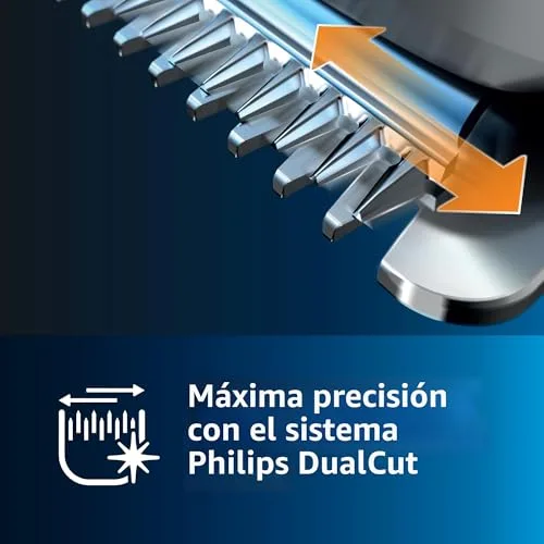 PHILIPS ▫️ Série 5000 Hc5630/15 - Cortador de cabelo, 28 configurações de comprimento para o estilo desejado, 90 minutos de utilização sem fio, inclui 3 pentes-guia e estojo 4
