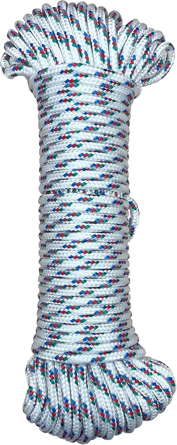 Garhe ▫️ Future 213132 Cordão Trançado de Polipropileno Tricolor, 5 mm x 15 m