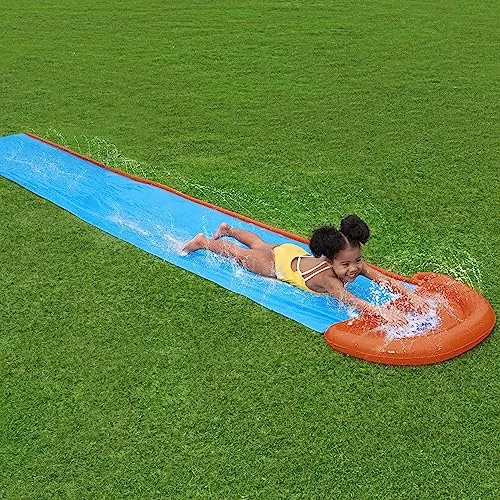 Bestway ▫️ Pista de deslize insuflável H2O Go! Individual 488 cm 3