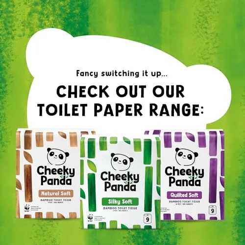 The Cheeky Panda ▫️ Papel Higiênico de Bambu | 24 rolos x 200 folhas | 3 camadas, 100% bambu, biodegradável, sem plástico | Embalagem a granel 7