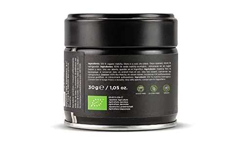 Matcha & CO ▫️ Chá Matcha Premium 100% Biológico, Grau Premium Cerimonial, em Pó Biológico do Japão, 100% Natural, Chá Verde, 30 Gramas - 2