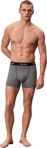 Calvin Klein ▫️ Cuecas boxer para homem, embalagem de 3 peças, Trunks, Roupa interior 5