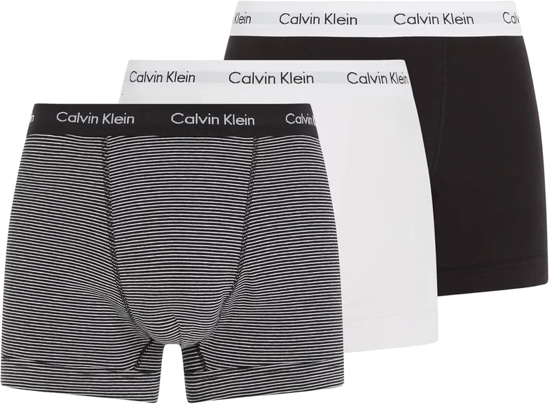 Calvin Klein ▫️ Men's Boxer Briefs 3 Pack Trunks Roupa interior