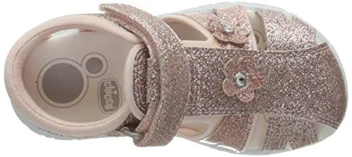 Chicco ▫️ Sandálias para meninas, Sandálias para meninas com fecho prático, Sapatos para meninas, Concebido em Itália 4