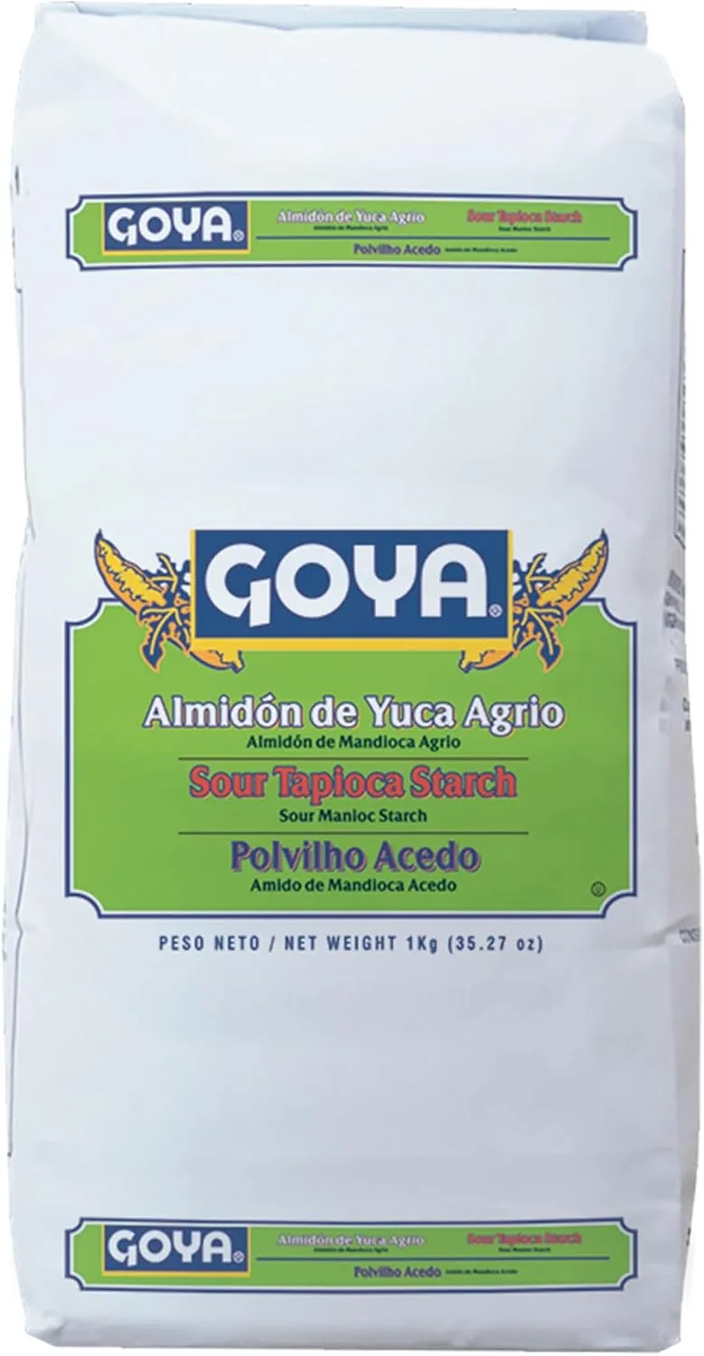 Goya ▫️ Amido de Mandioca Ácido 1 kg, Sem Glúten, Ideal para Celiacos | Para Padaria e Pastelaria