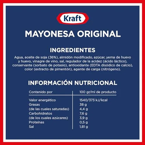 Kraft ▫️ Maionese com 36% de óleo, 275 ml 2