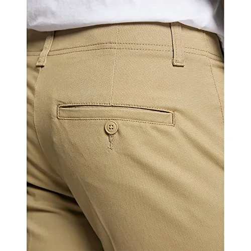 Lee ▫️ Calças de ganga para homem - Corte slim reto - Slim chino - Arcilla 6