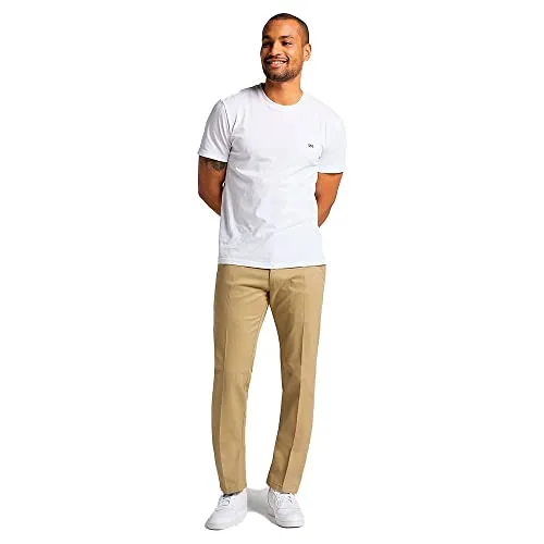 Lee ▫️ Calças de ganga para homem - Corte slim reto - Slim chino - Arcilla 7