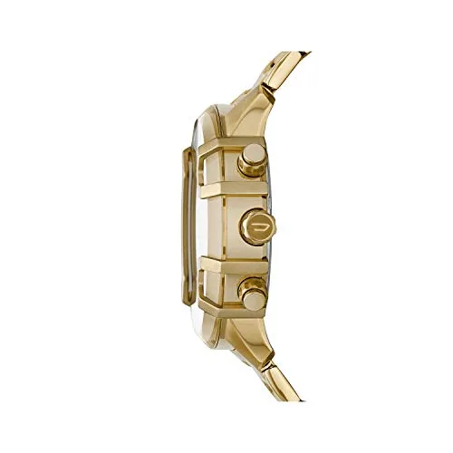 Diesel ▫️ Relógio de marca para homem, movimento cronógrafo de quartzo com bracelete em aço inoxidável 3