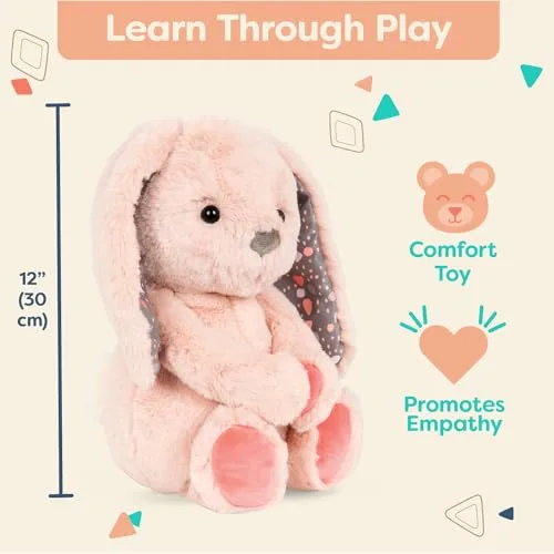 B. toys ▫️ Happyhues Butterscotch Bunny, Coelhinho de peluche lavável 6